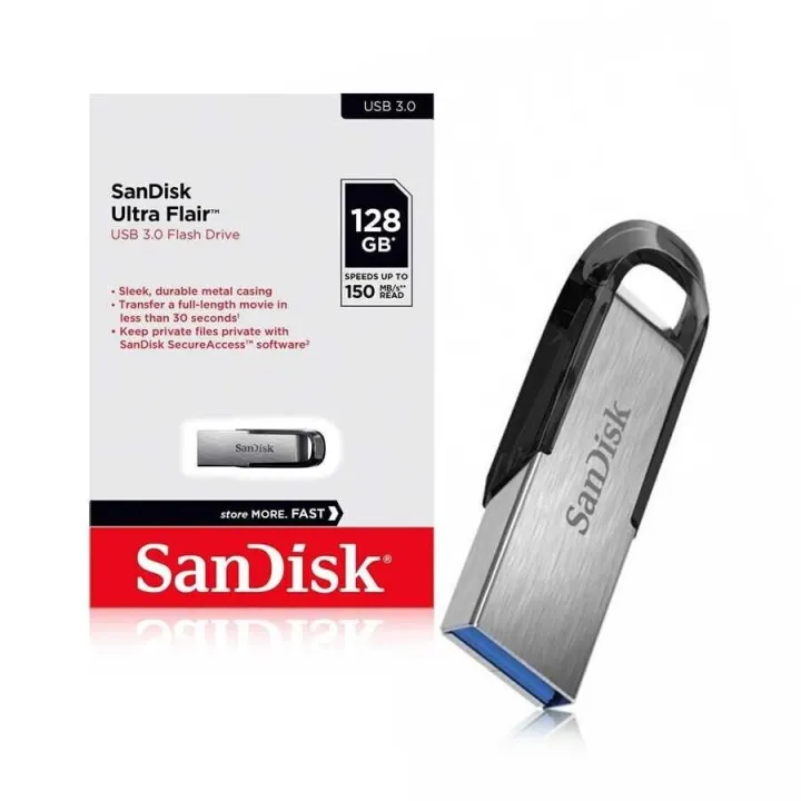 Sandisk Ultra Flair Usb Flash Drive - 3.0 - 150 Mbps